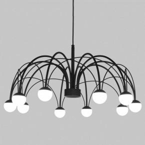 Подвесная люстра Eurosvet Ragno 90034/10 LED черный в Ноябрьске - noyabrsk.mebel24.online | фото