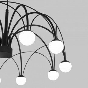 Подвесная люстра Eurosvet Ragno 90034/10 LED черный в Ноябрьске - noyabrsk.mebel24.online | фото 6