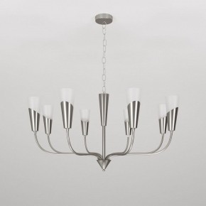 Подвесная люстра Eurosvet Rhyton 60167/8 никель в Ноябрьске - noyabrsk.mebel24.online | фото 3