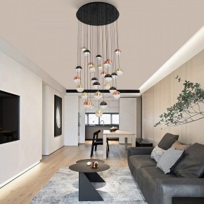 Подвесная люстра Favourite Luna 4371-27P в Ноябрьске - noyabrsk.mebel24.online | фото 3