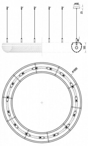 Подвесная люстра Favourite Monilibus 4015-15P в Ноябрьске - noyabrsk.mebel24.online | фото 5