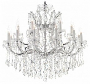 Подвесная люстра iLamp Diamond 6071-18 CR+CL в Ноябрьске - noyabrsk.mebel24.online | фото