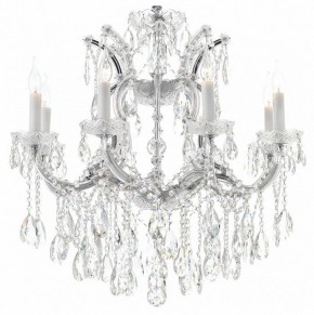 Подвесная люстра iLamp Diamond 6071-8 CR+CL в Ноябрьске - noyabrsk.mebel24.online | фото