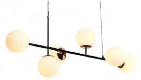 Подвесная люстра iLamp Golden 9136P/6 BK-WH в Ноябрьске - noyabrsk.mebel24.online | фото