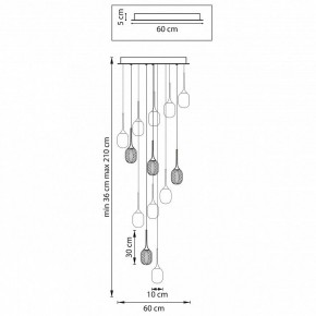 Подвесная люстра Lightstar Acrile 738131 в Ноябрьске - noyabrsk.mebel24.online | фото 7