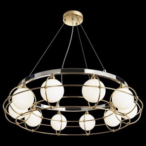 Подвесная люстра Maytoni Carcass MOD312PL-10GCH в Ноябрьске - noyabrsk.mebel24.online | фото 3