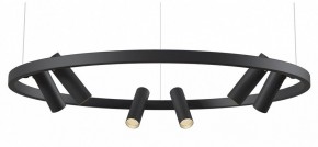 Подвесная люстра Maytoni Halo MOD102PL-L42BK в Ноябрьске - noyabrsk.mebel24.online | фото