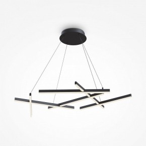 Подвесная люстра Maytoni Line MOD016PL-L80BK в Ноябрьске - noyabrsk.mebel24.online | фото 2