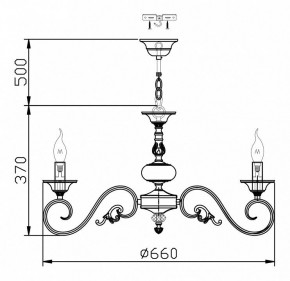Подвесная люстра Maytoni Perla ARM337-07-R в Ноябрьске - noyabrsk.mebel24.online | фото 6
