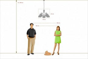 Подвесная люстра MW-Light Фелиция 347017405 в Ноябрьске - noyabrsk.mebel24.online | фото