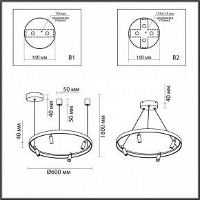 Подвесная люстра Odeon Light Fonda 4317/58L в Ноябрьске - noyabrsk.mebel24.online | фото 6