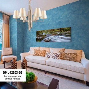 Подвесная люстра Omnilux Porlezza OML-72203-06 в Ноябрьске - noyabrsk.mebel24.online | фото 8