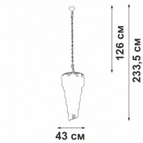 Подвесная люстра Vitaluce V5311 V5311-0/13 в Ноябрьске - noyabrsk.mebel24.online | фото 2