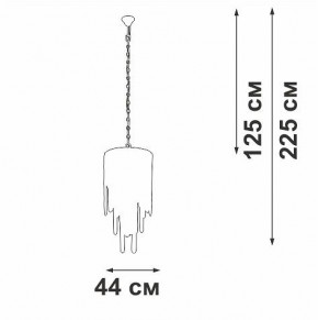 Подвесная люстра Vitaluce V5885 V5885-9/7 в Ноябрьске - noyabrsk.mebel24.online | фото 3