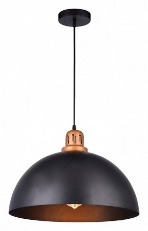 Подвесной светильник Arte Lamp Eurica A4249SP-1BK в Ноябрьске - noyabrsk.mebel24.online | фото 2