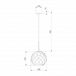 Подвесной светильник Eurosvet Cedro 304/1 в Ноябрьске - noyabrsk.mebel24.online | фото 4