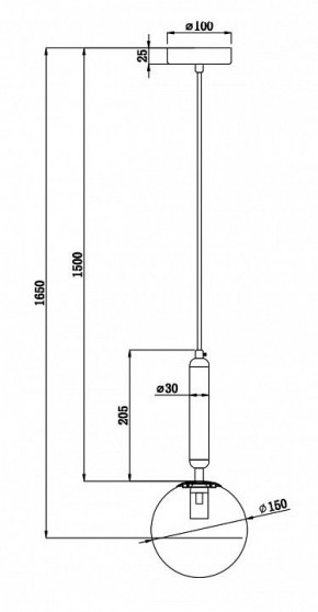 Подвесной светильник Freya Zelda FR5124PL-01BS в Ноябрьске - noyabrsk.mebel24.online | фото 8