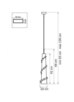 Подвесной светильник Lightstar Petalo 804310 в Ноябрьске - noyabrsk.mebel24.online | фото 4