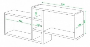 Полка книжная Домино ПК-20 в Ноябрьске - noyabrsk.mebel24.online | фото 3