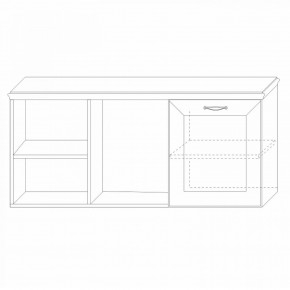 Полка навесная 4 Сиена в Ноябрьске - noyabrsk.mebel24.online | фото 3