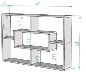 Полка S40 в Ноябрьске - noyabrsk.mebel24.online | фото 2