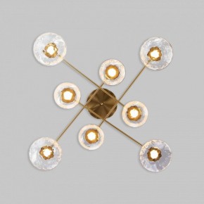 Потолочная люстра Eurosvet Ripple 50389 LED латунь в Ноябрьске - noyabrsk.mebel24.online | фото 3