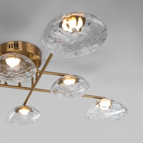 Потолочная люстра Eurosvet Ripple 50389 LED латунь в Ноябрьске - noyabrsk.mebel24.online | фото 6