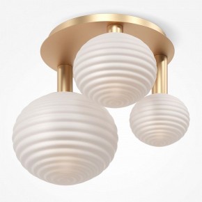 Потолочная люстра Maytoni Halo MOD268CL-03G в Ноябрьске - noyabrsk.mebel24.online | фото 2