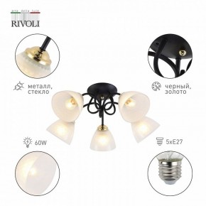 Потолочная люстра Rivoli Luiza Б0054904 в Ноябрьске - noyabrsk.mebel24.online | фото 4