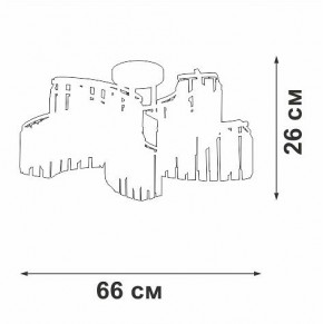 Потолочная люстра Vitaluce V5884 V5884-0/10PL в Ноябрьске - noyabrsk.mebel24.online | фото 4