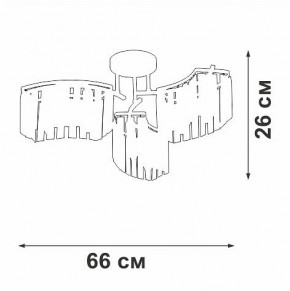 Потолочная люстра Vitaluce V5884 V5884-0/6PL в Ноябрьске - noyabrsk.mebel24.online | фото 3
