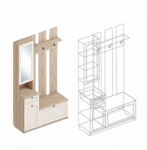 Прихожая Филадельфия (модульная) в Ноябрьске - noyabrsk.mebel24.online | фото 2