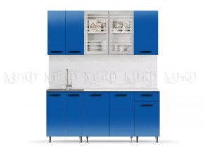 РИО-1 ЛДСП Кухонный гарнитур 1,8 м (Синий) в Ноябрьске - noyabrsk.mebel24.online | фото