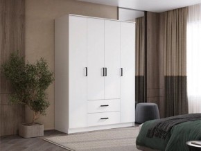Шкаф 4-х створчатый Титан (белый) в Ноябрьске - noyabrsk.mebel24.online | фото 5