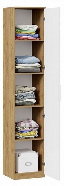 Шкаф для белья Хилтон Исп. 2 в Ноябрьске - noyabrsk.mebel24.online | фото 3