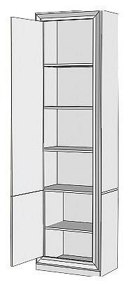 Шкаф для белья Нобиле ВтВ-ФГД-ФГК в Ноябрьске - noyabrsk.mebel24.online | фото 2