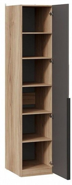 Шкаф для белья Порто СМ-393.07.002 в Ноябрьске - noyabrsk.mebel24.online | фото 2
