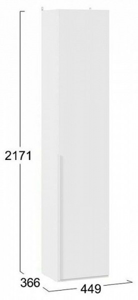 Шкаф для белья Порто СМ-393.07.211 в Ноябрьске - noyabrsk.mebel24.online | фото 12