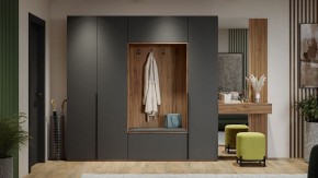 Шкаф для белья Порто СМ-393.07.211 в Ноябрьске - noyabrsk.mebel24.online | фото 4