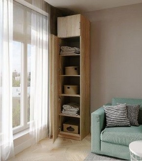 Шкаф для белья Село в Ноябрьске - noyabrsk.mebel24.online | фото 2