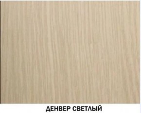 Шкаф для одежды №614 "Инна" Денвер светлый (*без полок) в Ноябрьске - noyabrsk.mebel24.online | фото 2