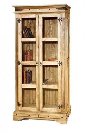 Шкаф книжный "Викинг 03" массив в Ноябрьске - noyabrsk.mebel24.online | фото