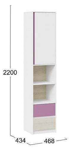 Шкаф комбинированный Сканди в Ноябрьске - noyabrsk.mebel24.online | фото 5