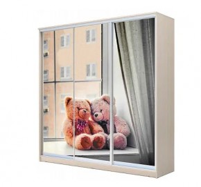 Шкаф-купе ХИТ 22-4-20-777 МИШКИ НА ОКНЕ в Ноябрьске - noyabrsk.mebel24.online | фото