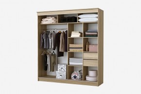 Шкаф-купе Орион 2.0 серия Альянс (дуб сонома) в Ноябрьске - noyabrsk.mebel24.online | фото 2