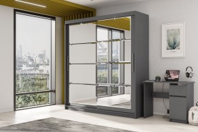 Шкаф-купе ШКП 3 МАКС (2000) Графит серый в Ноябрьске - noyabrsk.mebel24.online | фото