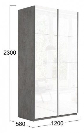 Шкаф-купе Траст СШК 2.120.60-15.15 в Ноябрьске - noyabrsk.mebel24.online | фото 3