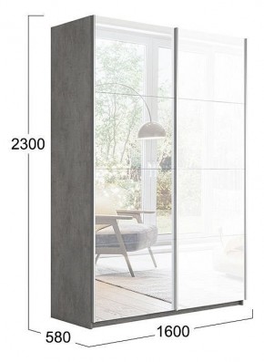Шкаф-купе Траст СШК 2.160.80-13.15 в Ноябрьске - noyabrsk.mebel24.online | фото 3