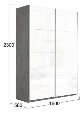 Шкаф-купе Траст СШК 2.160.80-15.15 в Ноябрьске - noyabrsk.mebel24.online | фото 3