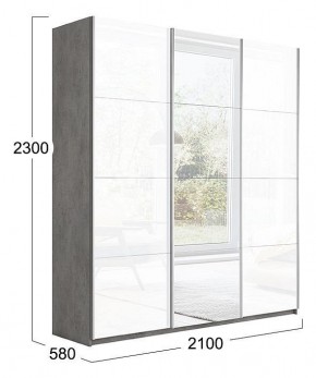 Шкаф-купе Траст СШК 2.210.70-15.13.15 в Ноябрьске - noyabrsk.mebel24.online | фото 3